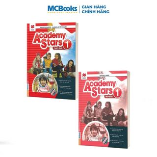 Sách - Academy Stars Pupil’s Book + Workbook - Sách học tiếng Anh cho trẻ chuẩn Cambridge