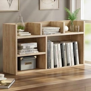 Giá sách để bàn EcoWood, Kệ hồ sơ, kệ gỗ nhiều tầng đa năng, giá để tài liệu văn phòng, gỗ mdf chống nước bền đẹp