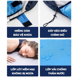 Túi Ngủ Gấp Gọn Kaw, Giữ Ấm Hiệu Quả, Chống Lạnh, Tiện Lợi Cho Văn Phòng, Du Lịch và Dã Ngoại