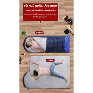 Túi Ngủ Gấp Gọn Kaw, Giữ Ấm Hiệu Quả, Chống Lạnh, Tiện Lợi Cho Văn Phòng, Du Lịch và Dã Ngoại