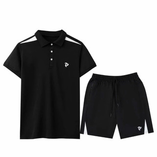 Đồ Bộ Nam GUDO Cổ Bẻ Kiểu Dáng Basic Chât Liệu Tổ Ong Không Bai Xù Cổ Bẻ Sang Trọng Phối Thể Thao G18