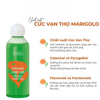 Dung Dịch Vệ Sinh Ziaja Intima Hoa Lan Chuông/Vỏ Sồi /Cúc La Mã/ Cúc Vạn Thọ/ Bồ Công Anh/ Tạo Bọt 200ml/ 230ml/ 500ml