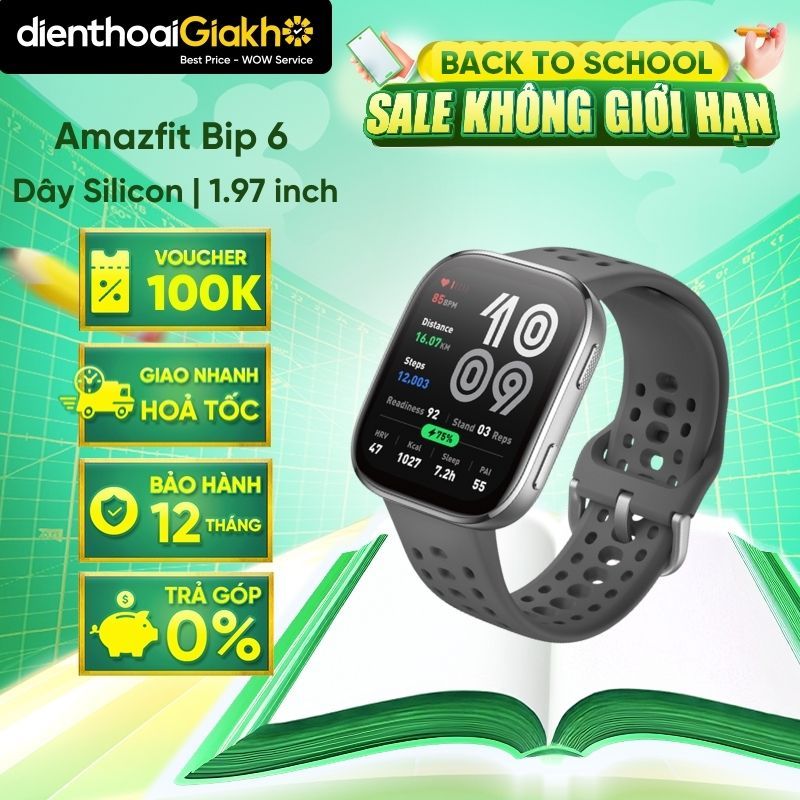 [HỎA TỐC] Đồng Hồ Thể Thao Amazfit Bip GPS BioTracker Nghe, Gọi, Nhắn  Tin Theo Dõi Sức Khỏe Chính Hãng