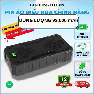 Pin áo điều hoà  86.000MAH dùng cho áo điều hòa quạt 24 V bảo BẢO HÀNH 12 THÁNG.