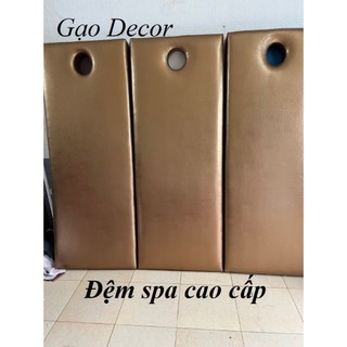 [KT 65 x 180 x 10cm] Đệm spa cao cấp, đệm giường spa, massa chống xẹp nún,tặng kèm gối nhận làm theo yêu cầu