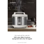 Nồi cơm điện Cuckoo 2,5 lít CR-1415/GWVNCV - Lòng nồi chống dính, thích hợp cho gia đình lớn và bếp ăn - Hàng chính hãng — ảnh 2