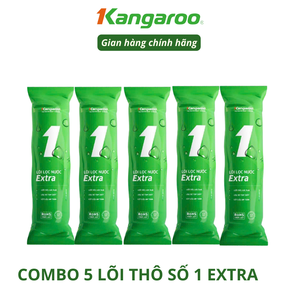 Combo 5 lõi số 1 Kangaroo Lõi 10 inch