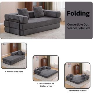 Sofa giường 2 chức năng nén chân không siêu gọn Sofa bed êm ái Dễ Dàng Bố Trí Mọi Góc Nhà