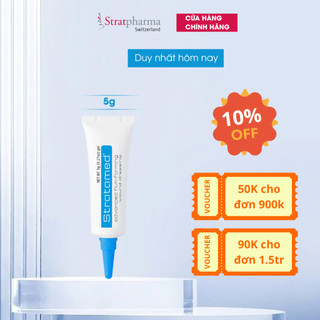 Stratamed Gel Silicon bảo vệ, làm lành vết thương hở và ngăn ngừa sẹo