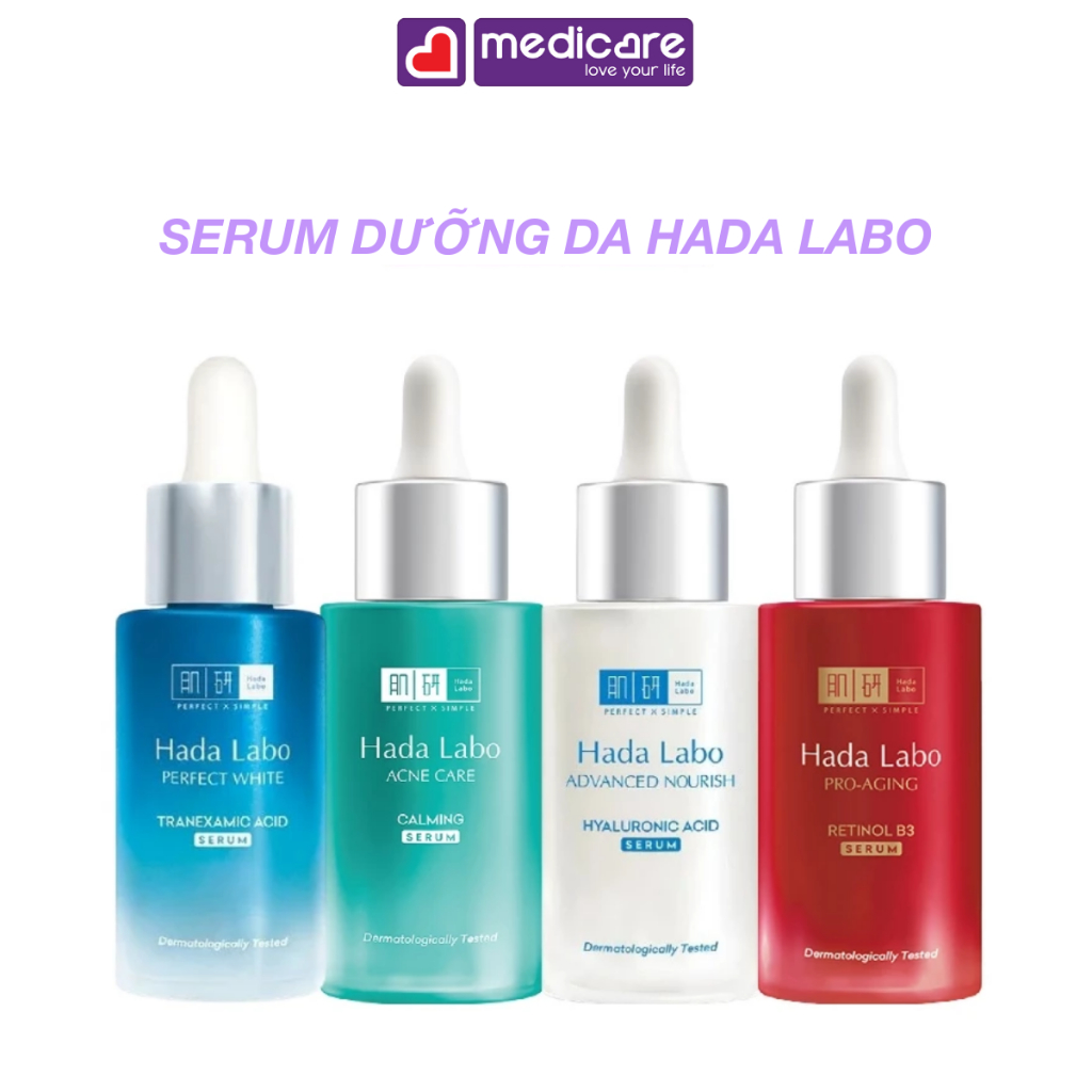 Serum HADA LABO dưỡng sáng, mờ thâm, chống lão hoá 30ml