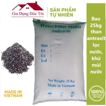 (25kg) Than antraxit | than anthracide | than antraxit lọc nước | than lọc nước giá rẻ, lọc nước giếng khoan.