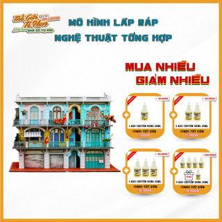 Mô hình gỗ tự lắp ráp DIY - Thế Giới Tí Hon - Chợ Lớn GP135-02