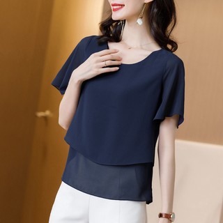 Áo Thun Voan Che Bụng Giảm Tuổi Trẻ Trung SM69