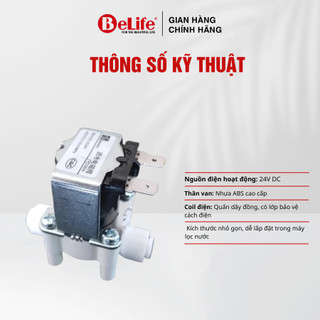 Van điện từ 24V dùng cho máy lọc nước RO chống rò nước, dễ lắp đặt