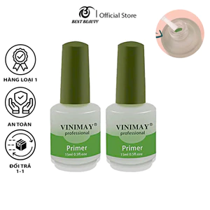 Kiềm dầu Vinimay Primer - 15ml chuyên dụng làm móng nail, giúp sơn gel bám bền lâu