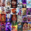 set 50 post card one piece