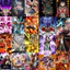 set 50 post card one piece