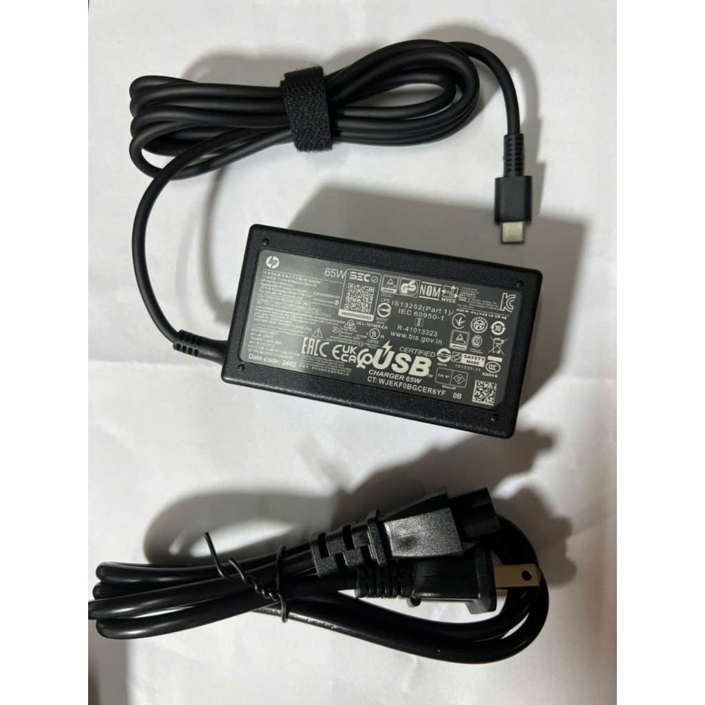 Sạc HP Zin Cao Cấp 65w Type C, Sạc Laptop Type C Zin New - Sạc Nhanh, An Toàn, Bảo Hành 12 Tháng