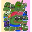 Set 60 Sticker Nhân vật meme Crazy frog vui nhộn Chống Nước Dán Laptop Vali Mũ Bảo Hiểm Sổ Tay