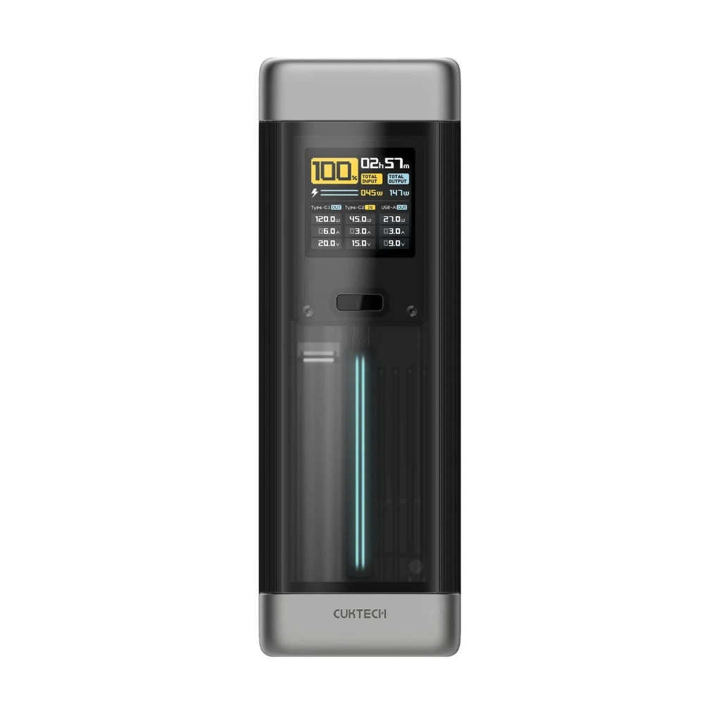 CUKTECH 20 Sạc Di Động 2C1A | Công Suất 210W Max | Dung Lượng 25.000mAh | Bảo Hành 18 Tháng P23