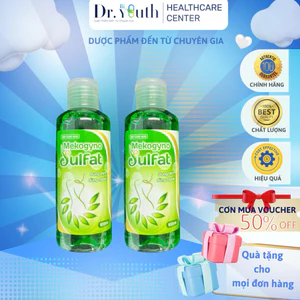 Dung dịch vệ sinh phụ nữ Mekogyno Sulflat Chai 100ml Vệ sinh vùng kín giúp ngăn ngừa viêm nhiễm, ngứa ngáy, ra khí hư