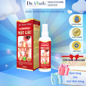 Xịt xương khớp MẬT GẤU (Chai 100ml) Giúp giảm đau mỏi cổ, vai gáy, tê bì chân tay, giảm đau hiệu quả, đả thông kinh mạch