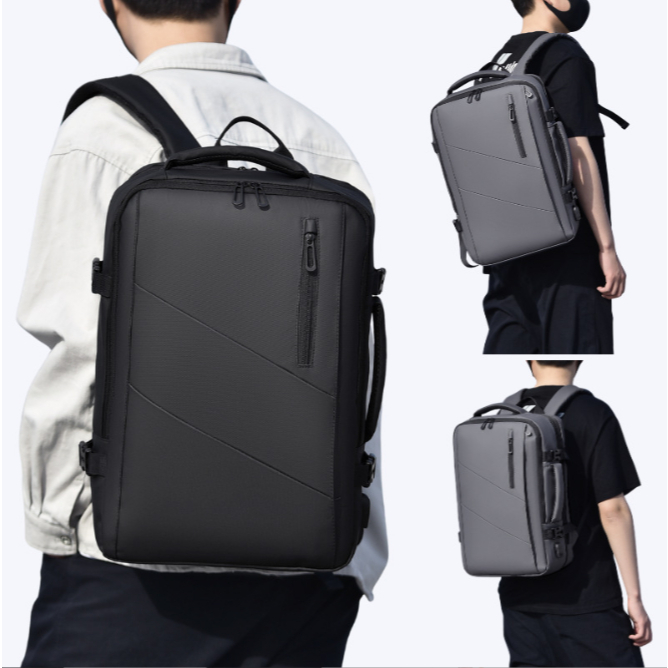 Balo Laptop 15.6 16 17 Inch Chống Nước Chống Sốc Nhiều Ngăn Sức Chứa Lớn Phù Hợp Đi Làm Du Lịch B39