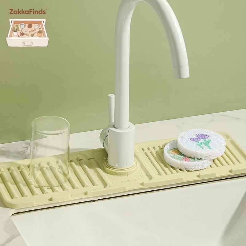 Thảm Silicone Lót Vòi Nước Bồn Rửa Chén Chống Nấm Mốc Bảo Vệ Cho Nhà Bếp Phòng Tắm