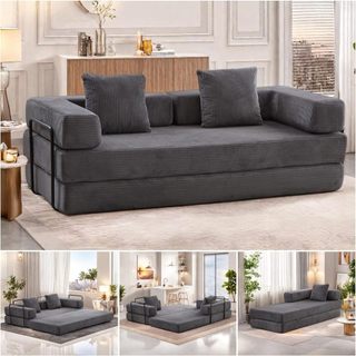 Sofa giường 2 chức năng nén chân không siêu gọn Sofa bed êm ái Dễ Dàng Bố Trí Mọi Góc Nhà