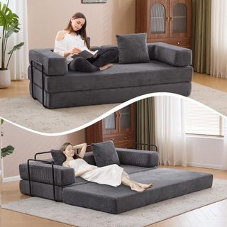 Sofa giường 2 chức năng nén chân không siêu gọn Sofa bed êm ái Dễ Dàng Bố Trí Mọi Góc Nhà