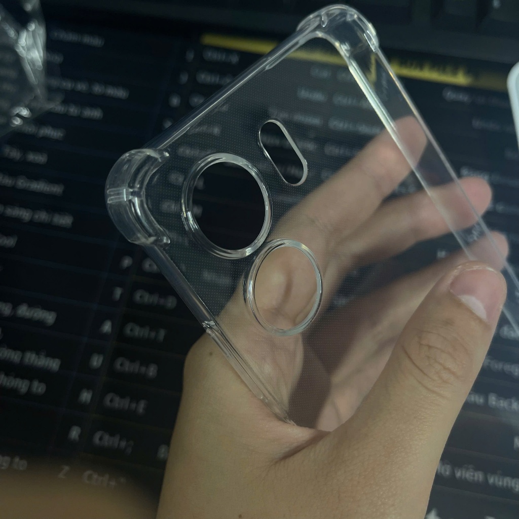 Ốp lưng Oppo A5X cạnh vuông nhựa dẻo tpu cao cấp chống sốc bảo vệ camera điện thoại BIBI GLASS
