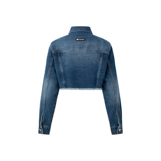 [ẢNH THẬT ĐỘC QUYỀN MIDDUA] KJ2302 khoác jean crop