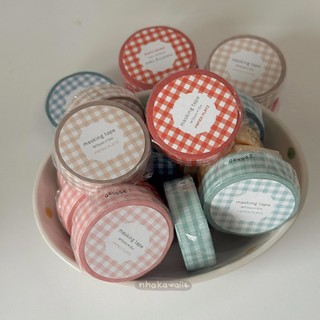 Washi tape caro Papier Platz full cuộn 10M