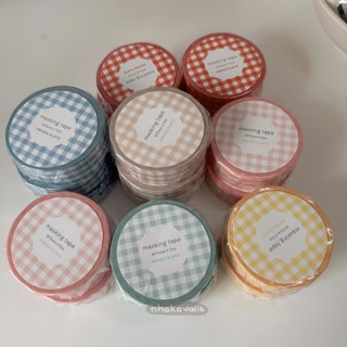 Washi tape caro Papier Platz full cuộn 10M