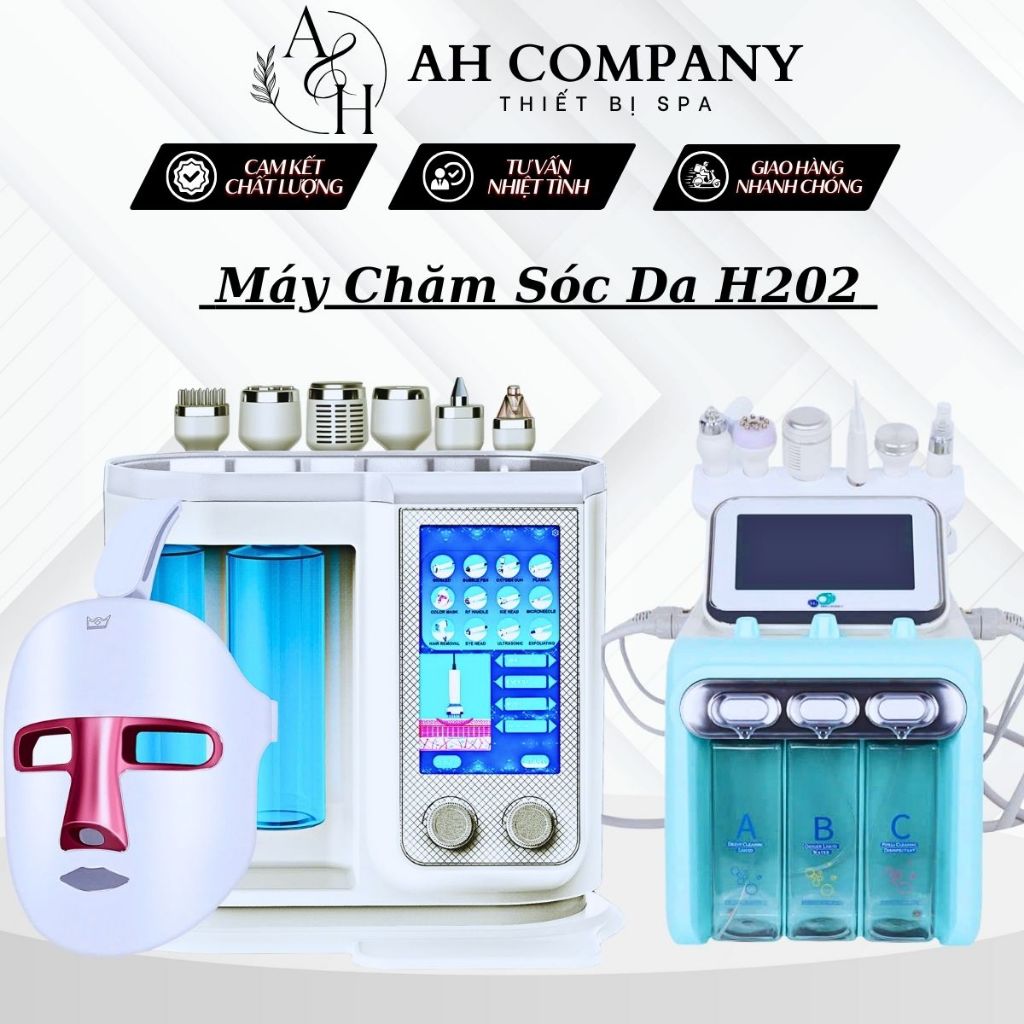Máy H2O2, Máy Aqua 6in1, 7in1 Hàng Cao Cấp Sử Dụng Hút Mụn, Bã Nhờn Giúp Làm Sạch Lỗ Chân Lông, Da Sáng Đều Màu