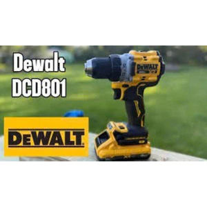THÂN MÁY KHOAN DÙNG PIN KHÔNG CHỔI THAN 20V DEWALT DCD801N