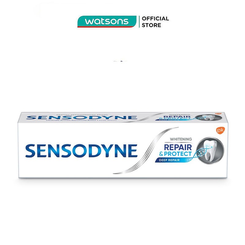 Kem Đánh Răng Sensodyne Repair & Protect Deep Repair - Whitening 100G