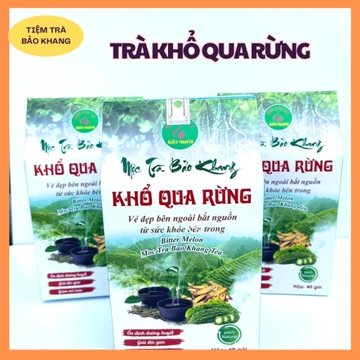(MUA 3 TẶNG 1) Hộp 40 gói trà túi lọc KHỔ QUA RỪNG Bảo Khang, mát ggan, hhạ hhuyết áap, tiểuu đdường (MÃ T05)