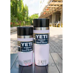 [SAIGON FLASK]  Bình Giữ Nhiệt YETI  Travel Bottle 8oz / 12oz / 16oz – Giữ Nóng Lâu, Giữ Lạnh Cực Tốt, Chống Tràn — ảnh 6