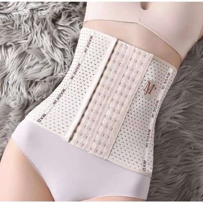 [Peinn] Đai nịt bụng sau sinh QLS16 Latex giảm mỡ bụng định hình siết eo mặc váy chống cuộn