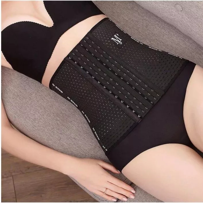 [Peinn] Đai nịt bụng sau sinh QLS16 Latex giảm mỡ bụng định hình siết eo mặc váy chống cuộn