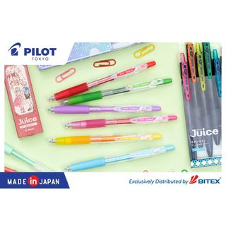[MÀU MỚI] Bút Gel Pilot Juice Nhật Bản (Đủ Màu) - Ngòi 0.5mm / 0.7mm - Mực Kháng Nước, Kẹp Lò Xo Tiện Lợi