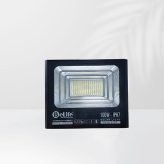 Đèn năng lượng mặt trời Solar Light Công Suất 100w, 200w, 300w, đèn siêu sáng không thấm nước Belife