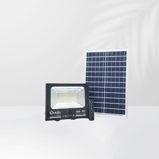 Đèn năng lượng mặt trời Solar Light Công Suất 100w, 200w, 300w, đèn siêu sáng không thấm nước Belife