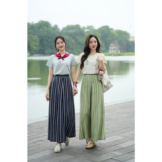 Áo Thun Dáng Suông Tay Ngắn In Hình Sài Gòn Hà Nội, Áo Phông Nữ Cotton VIEN TRAN V61S25H038 (Tặng hộp, sticker)