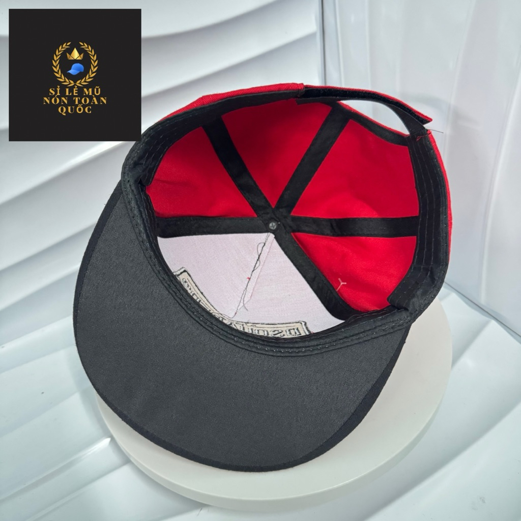Mũ hiphop cho bé 3-7 Tuổi,Nón lưỡi trai snapback thêu dsq2 phối kết màu thời trang cho bé siêu đẹp