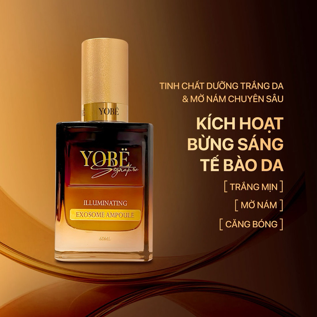 Tinh Chất Dưỡng Trắng Da Và Mờ Nám Chuyên Sâu Yobe Signature 60mL