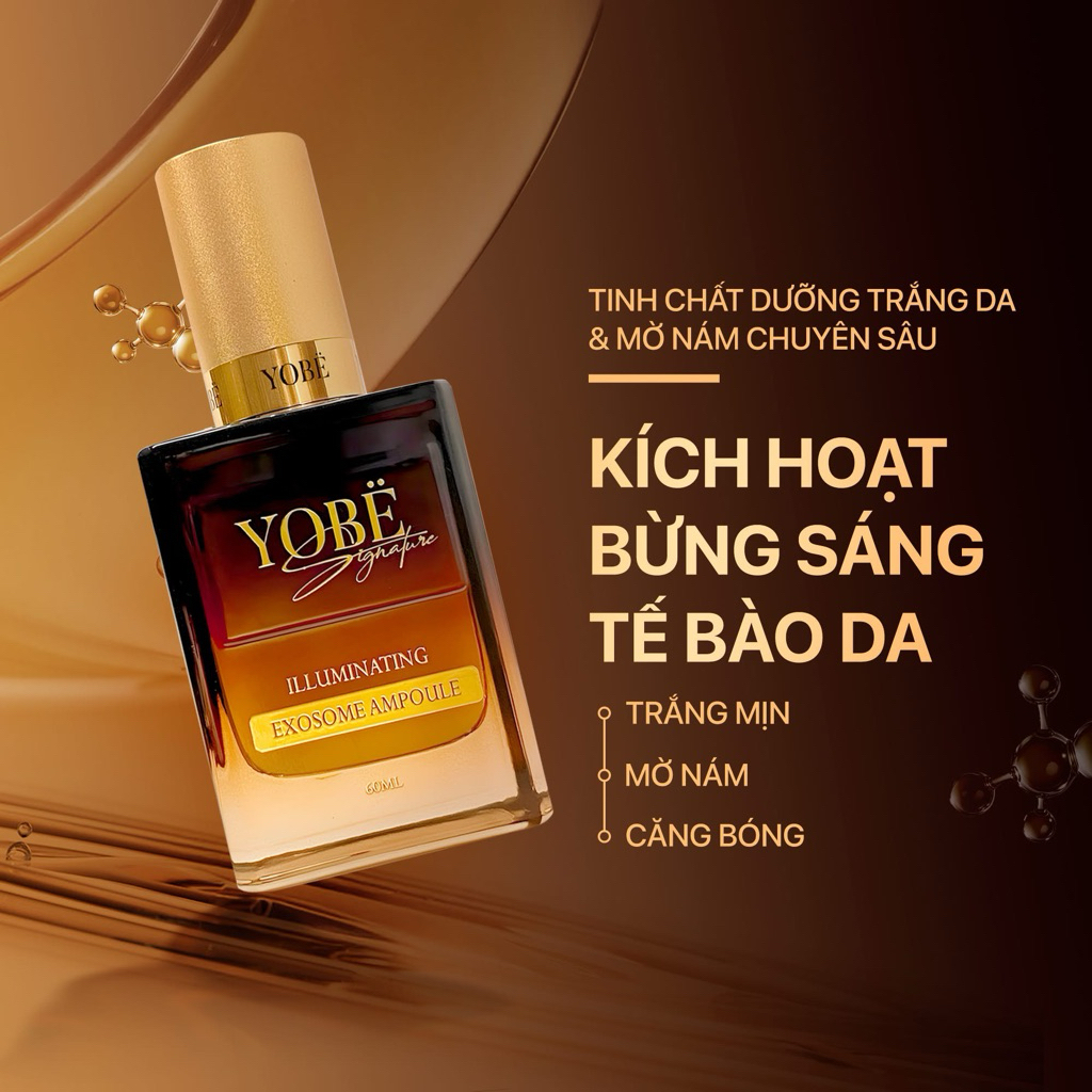 Tinh Chất Dưỡng Trắng Da Và Mờ Nám Chuyên Sâu Yobe Signature 60mL