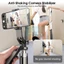 Gậy chụp ảnh 4 chân 1m8 kim chân máy ảnh, điện thoại có tay cầm chống rung xoay 360 kèm remote quay phim,livestrem từ xa