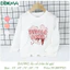 Áo Dài Tay Bé Gái In Hình Cute Dokma DA1892 DA1988 DA3288